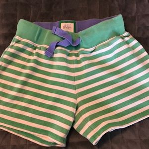 Two Pairs of Girls Mini Boden Shorts